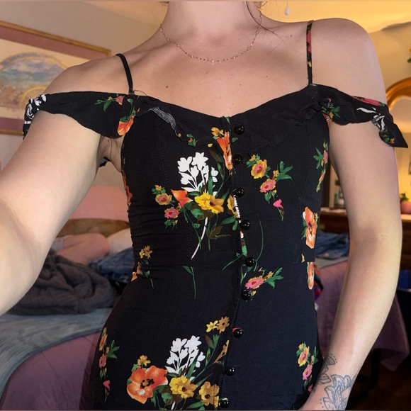 Full length floral sundress - Picture 3 of 5